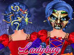 Hra Halloweenske účesy pre lienku online