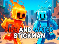Hra Oheň a voda Stickman online