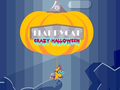 Hra FlappyMačka Šialený Halloween online