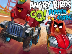 Hra Angry Birds Go! Skryté hviezdy online