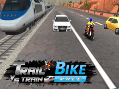 Hra Preteky terénneho bicykla proti vlaku online