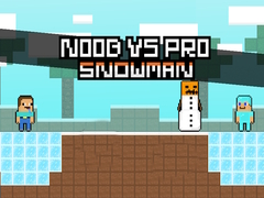 Hra Noob vs Pro Snehuliak online