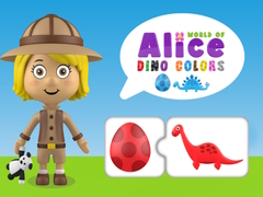 Hra Svet Alice DINO farieb online
