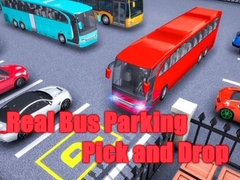 Hra Reálne parkovanie autobusu: Zober a vylož online