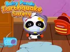 Hra Bezpečnosť pred zemetrasením pre bábätko pandu online