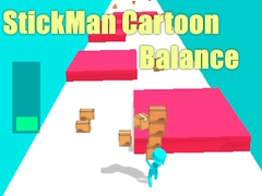Hra StickMan Karikatúra Rovnováha online