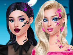 Hra Halloween make-up populárnej kultúry online