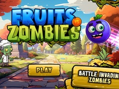 Hra Ovocie proti zombíkom online