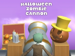 Hra Halloween Zombie Kanón online