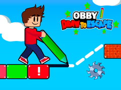 Hra Obby Kresli, aby Si Útek online