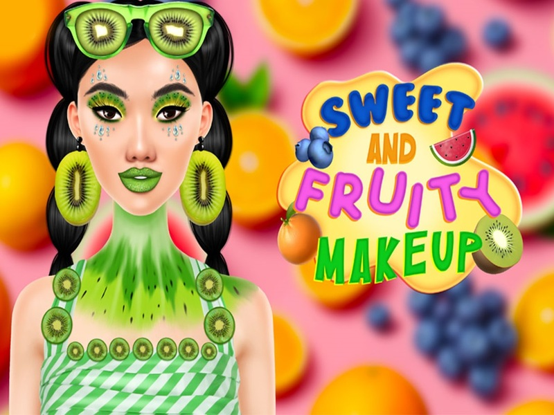 Hra Sladký a ovocný make -up online