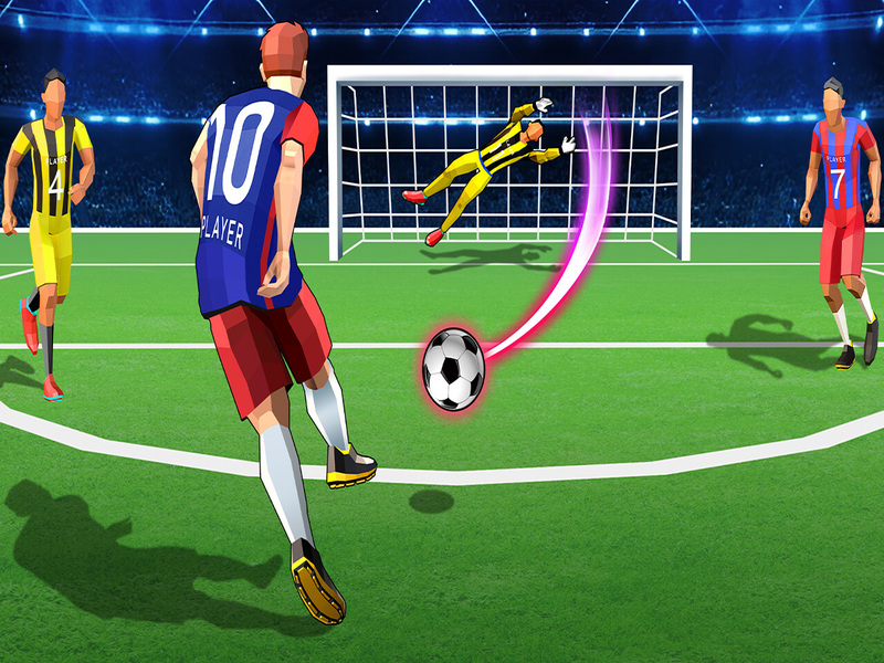 Hra Futbal blbec 3D online