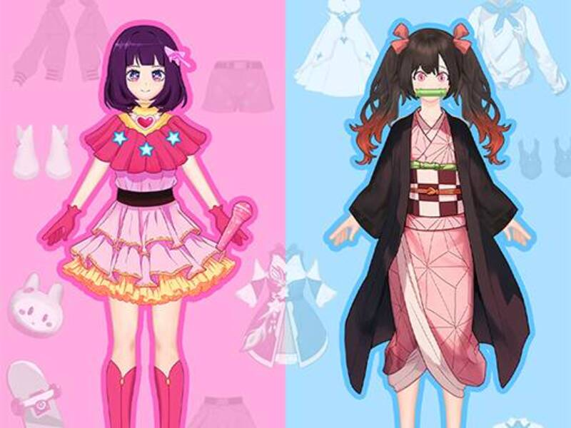 Hra Anime Doll: DIY Cosplay dievča online