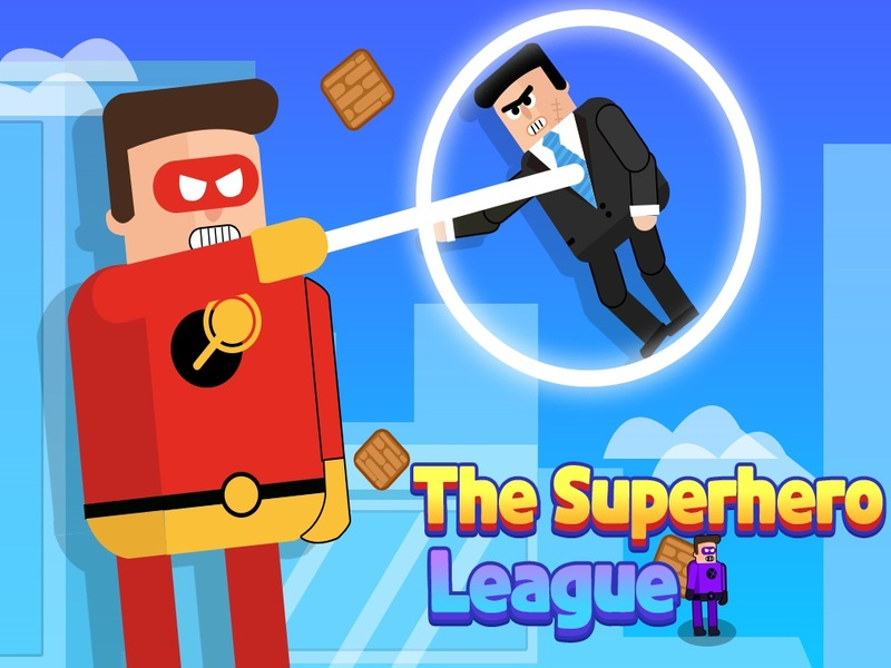 Hra Liga superhrdinov online