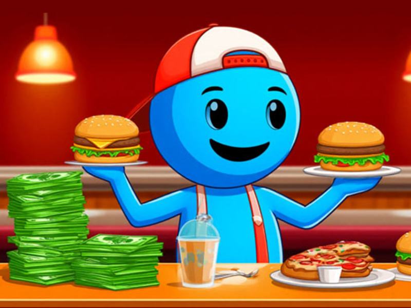 Hra Simulátor reštaurácie: hamburgery a pizza online