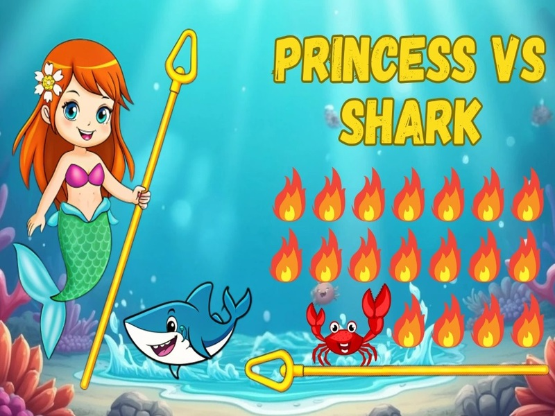 Hra Princezná proti žraloku online