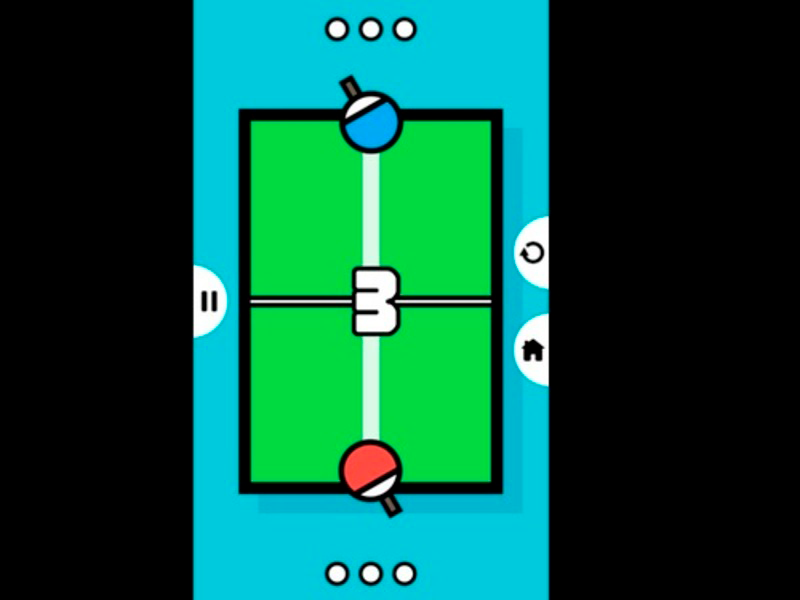 Hra Ping pong tenisová tabuľka 2d online