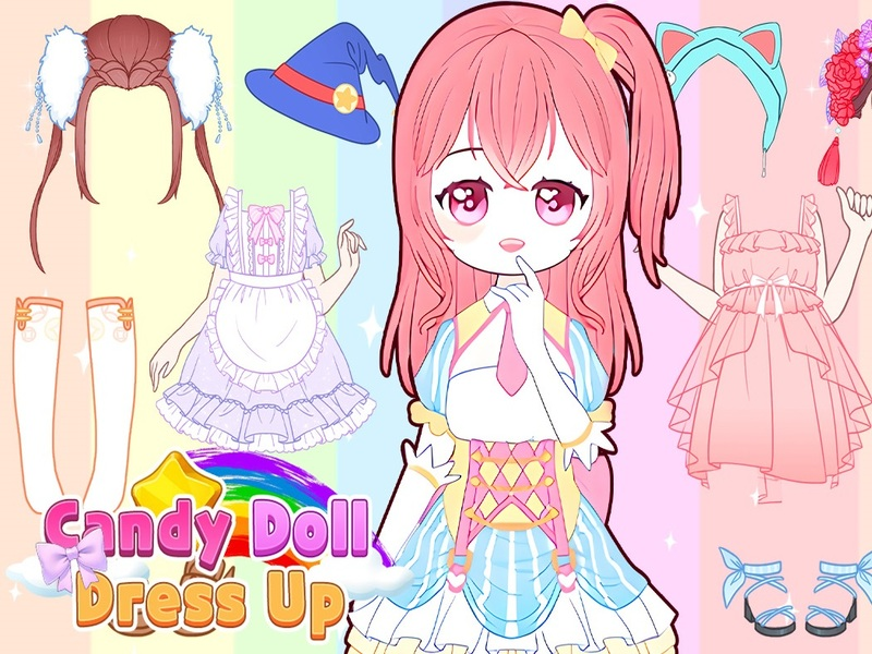 Hra Candy Doll: Dressing online