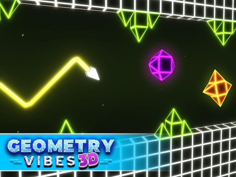 Hra Geometrické vibrácie 3D online