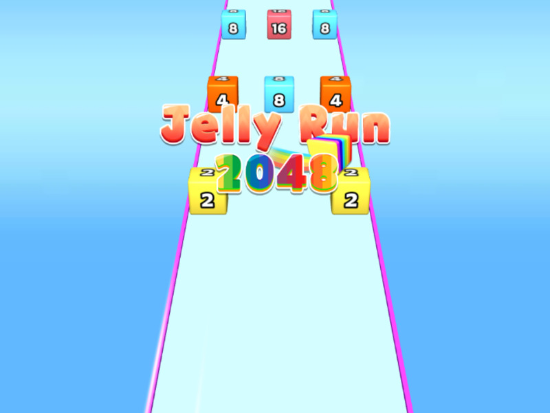 Hra Jelly Race 2048 online