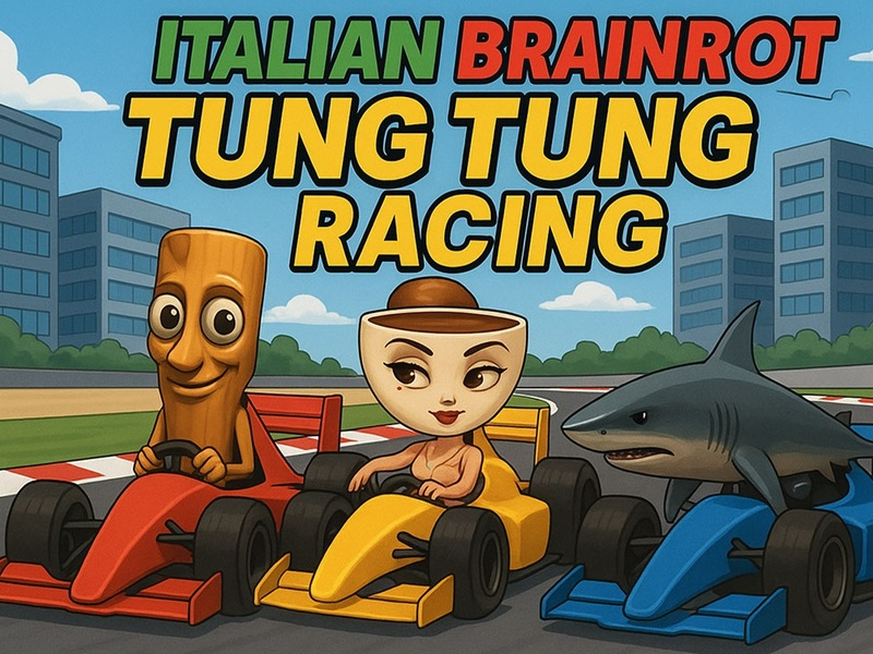 Hra Taliansky mozog: Tung Tung Racing online