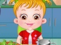 Hra Starostlivosť o brucho Baby Hazel online