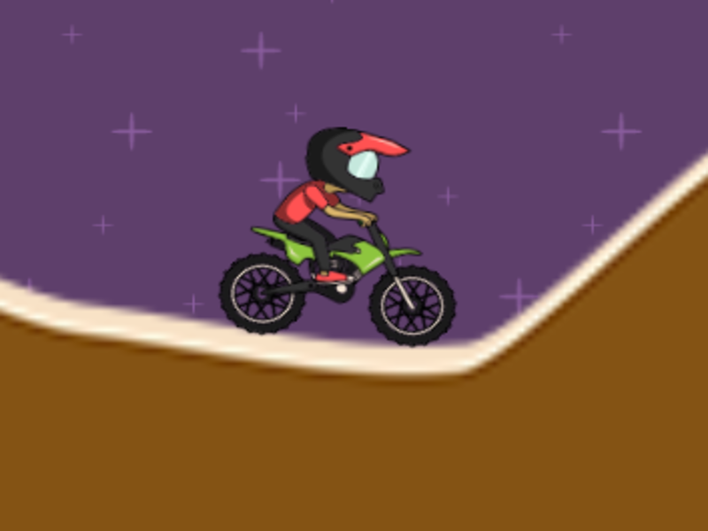 Hra Otočte motocykel online