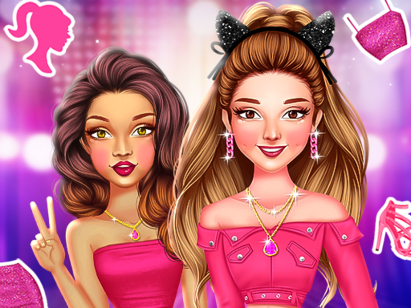 Hra Celebrita: estetický obraz Barbie online