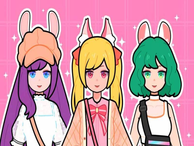 Hra Chibi Dolls: Denník papierovej bábiky online