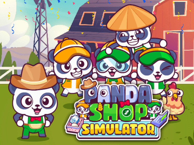 Hra Simulátor obchodu Panda online