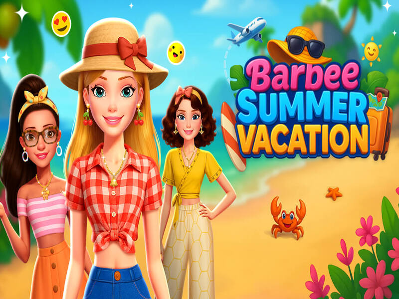 Hra Letné prázdniny Barbie online