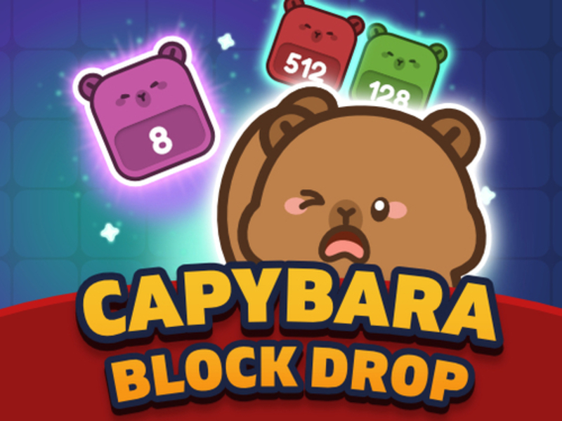 Hra Kapibara: Pád blokov online