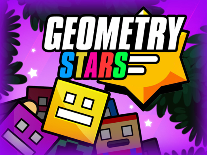 Hra Dash Geometria: Geometria hviezd online