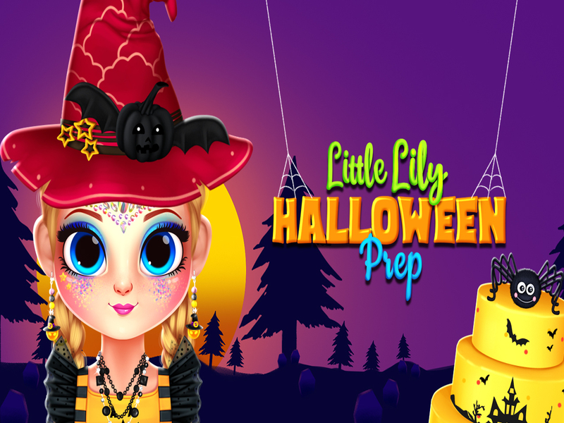 Hra Little Lily. Príprava na Halloween online