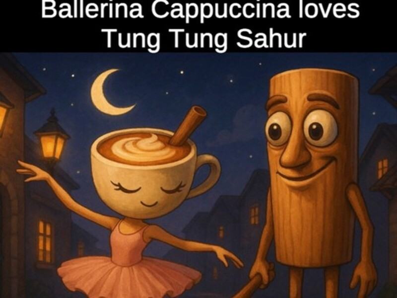 Hra Balerína kapuchino miluje Tung Tung Sahura online