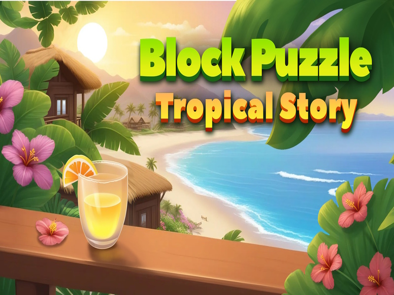 Hra Bloková hádanka: tropický príbeh online